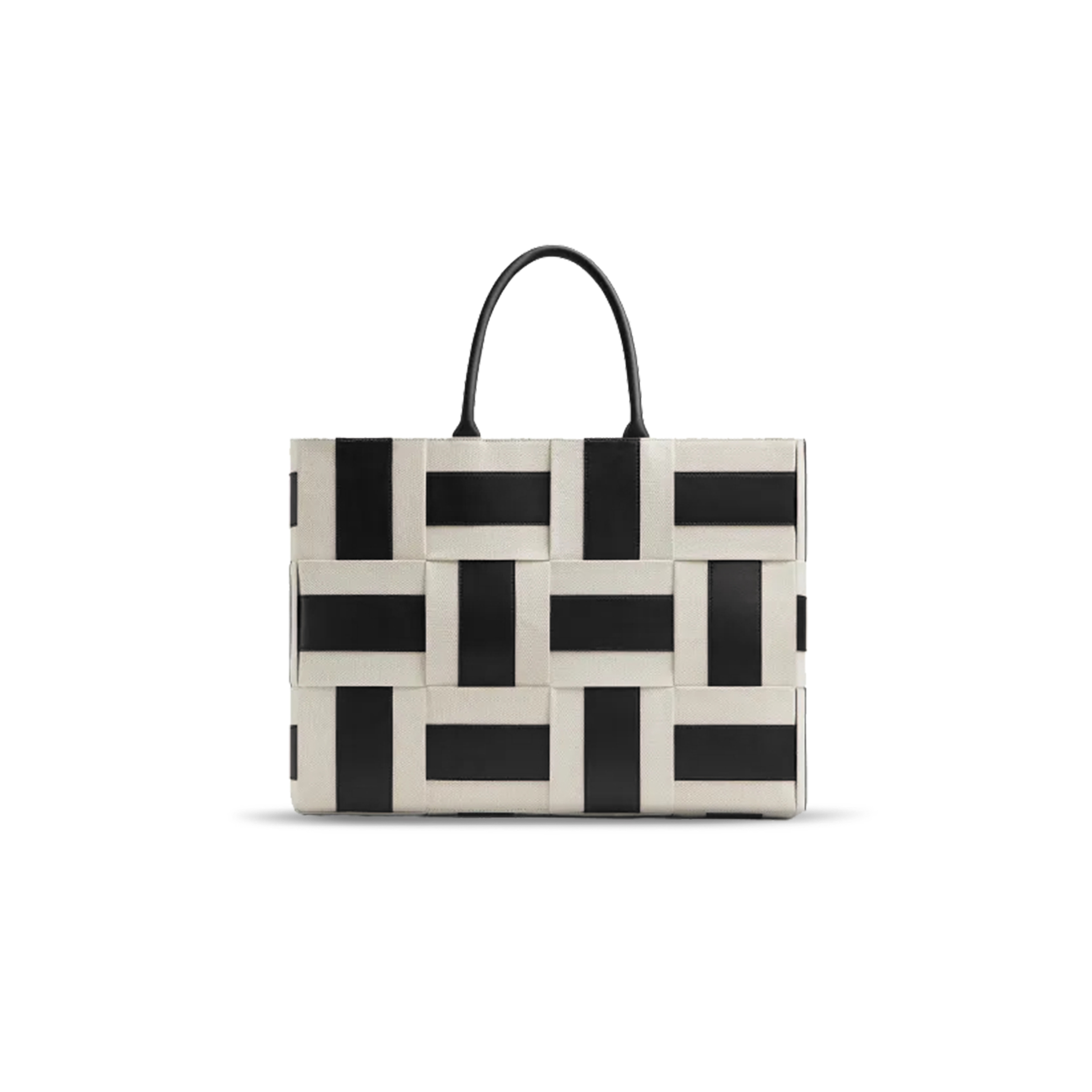 BOTTEGA VENETA COTTON WITH LINEN WITH POLYURETHANE TOTE BAG 755219V2OS19815 (45*34*11cm)